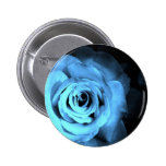 Blue Rose Items Pinback Buttons