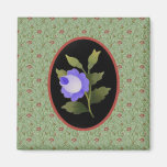 Blue Rose Magnet