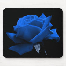 Blue Rose Mouse Pads