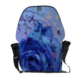 Blue Rose Rickshaw Messenger Bag rickshawmessengerbag