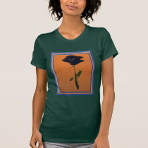 Blue Rose T-Shirt/Womens t-shirts