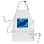Blue Roses Apron Blue Roses Apron