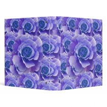 Blue Roses Binder