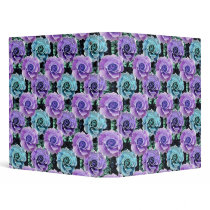Blue Roses Binder