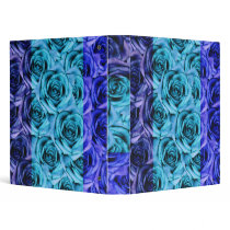 Blue Roses Binder