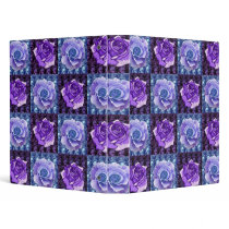 Blue Roses Binder
