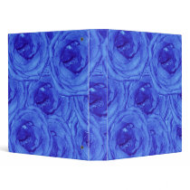 Blue Roses Binder