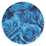 Blue Roses Plate plates
