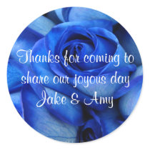 Blue Roses TY Sticker-customize