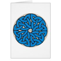 Blue Round Knot card by haidabeaver Blue Round Knot card