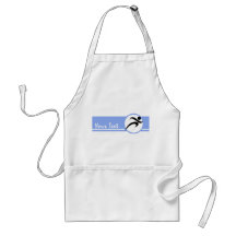 Blue Running Apron