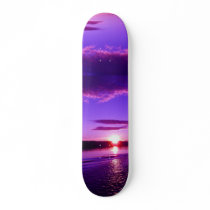 Blue Russian Sunset Skateboard