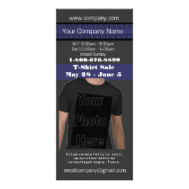 Blue Sale Rack Card rack cards
