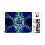 blue sand postage stamp