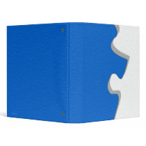 Blue Sandstone Puzzle Avery Binder by Paper_Products Blue Sandstone Puzzle Avery Binder
