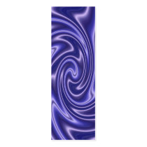blue satin bookmark business cards