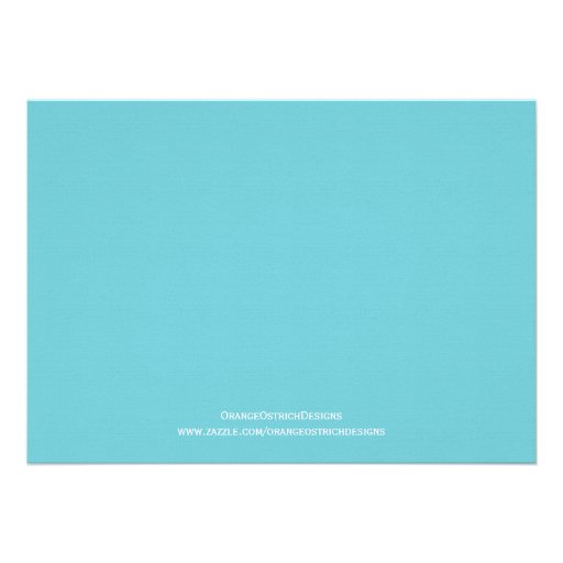 Blue Script Engagement Party Invitation