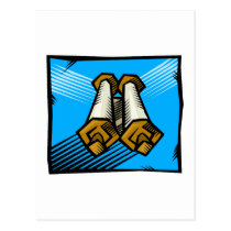 Blue Scrolls postcards