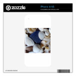 Blue Sea Glass iPhone 4 Skins