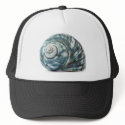 Blue Sea Shell hats by KaiTaLoipa Blue Sea Shell hats