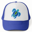 Blue Sea Turtle Hats
