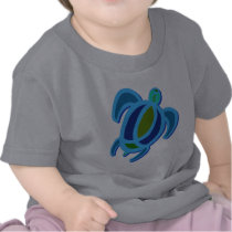 Blue Sea Turtle Infant T-Shirt