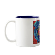 blue seal apples blue mug
