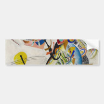 Blue Segment Bumper Sticker
