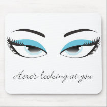 blue sexy eyes mousepads