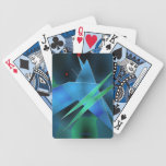 Blue Shards Playing Cards