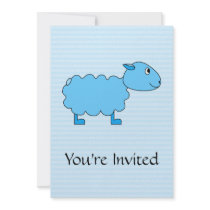 Blue Sheep Personalized Announcement