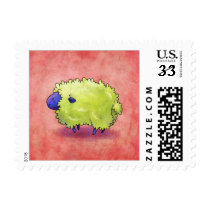Blue Sheep Stamp