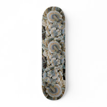 Blue Shelf Fungus Skateboard by CarolsCamera Blue Shelf Fungus Skateboard