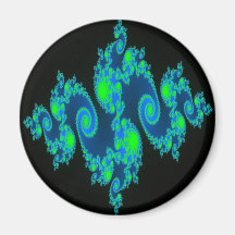 Blue Shells Fractal Magnet