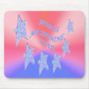 Blue Shining Star mousepads