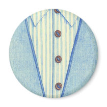 Blue Shirt Magnet