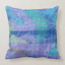 Blue Silk Pillows