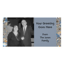 blue silver photo cards by DonnaGrayson blue silver photo cards