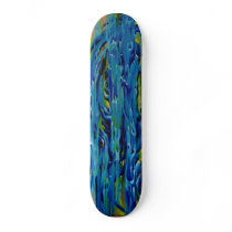 Blue Skate Custom Skateboard