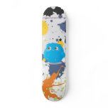 BLUE SKATEBOARD DECK