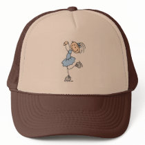 Blue Skater Girl Hat