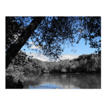 Blue Skies and Lakes Post Card