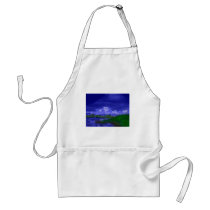 Blue Skies aprons