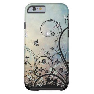 Blue Skies & Butterflies iPhone 6 case