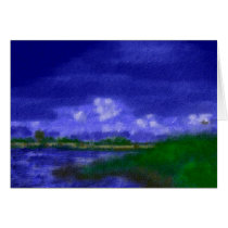 Blue Skies Greeting CArd cards