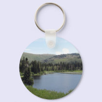 Blue Skies over Silver Lake keychains
