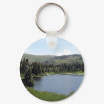 Blue Skies over Silver Lake keychains