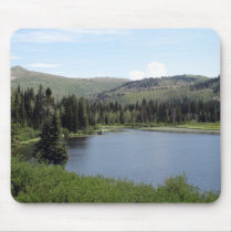 Blue Skies over Silver Lake mousepads