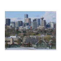 Blue Skies, Vancouver, BC postcards by HellaD Blue Skies, Vancouver, BC postcards