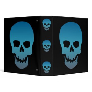 Blue Skull binder